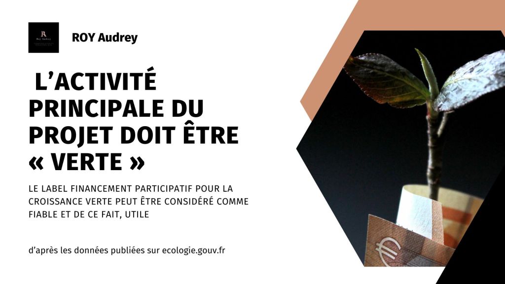 Label financement participatif pour la croissance verte : utile ou futile&nbsp;?