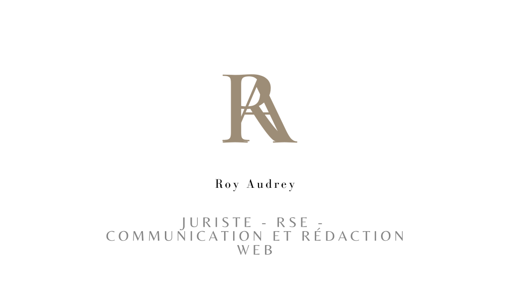 Audrey Roy Rédaction web juriste