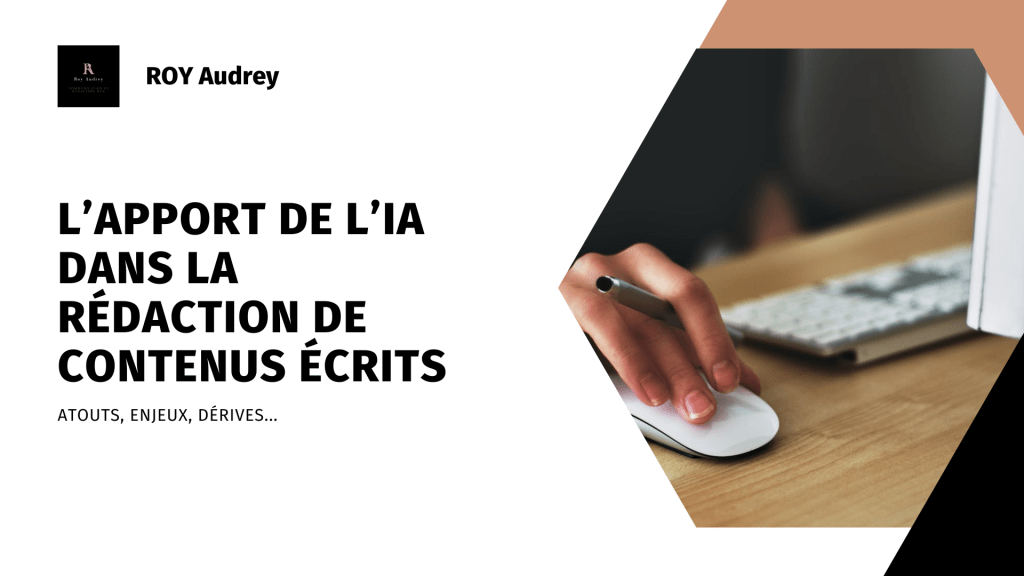 L’apport de l’IA dans la rédaction de contenus&nbsp;écrits